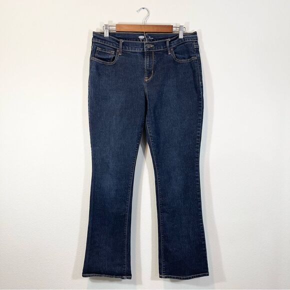 Old Navy Diva Bootcut Jeans Dark Rinse Wash, Size 12 - Picture 1 of 11